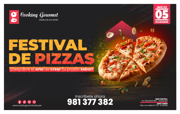 Promoción especial Taller de Pizza 100% Práctico