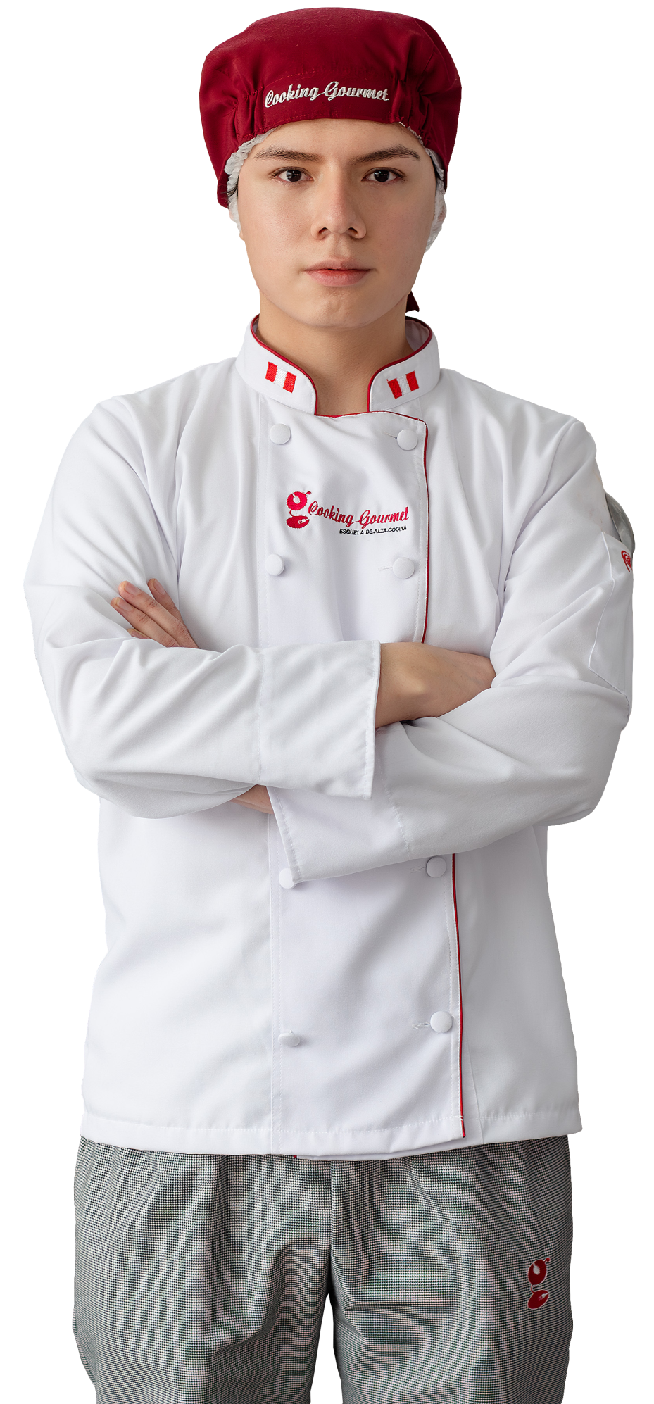 Uniforme correcto de gastronomía