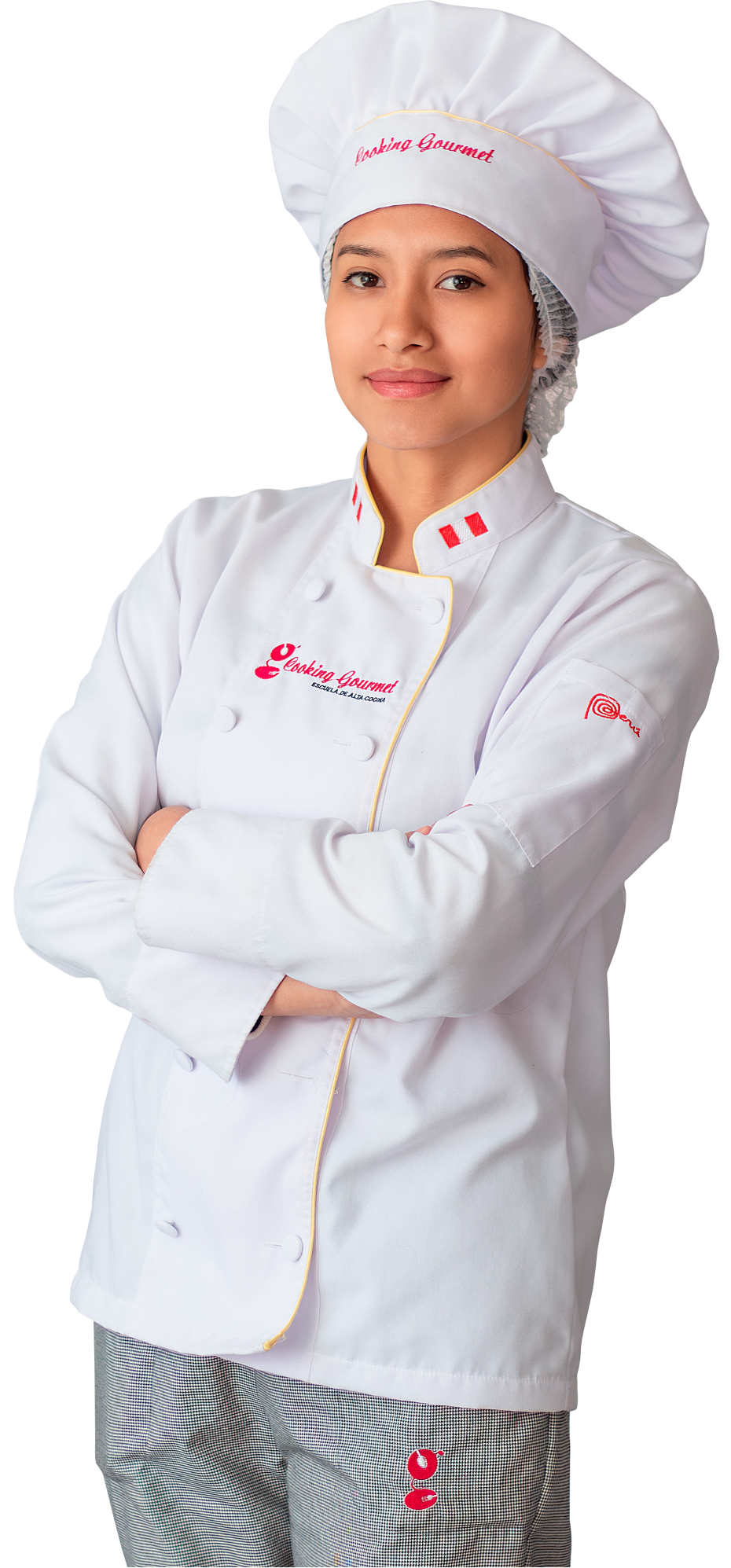 Uniforme correcto de gastronomía